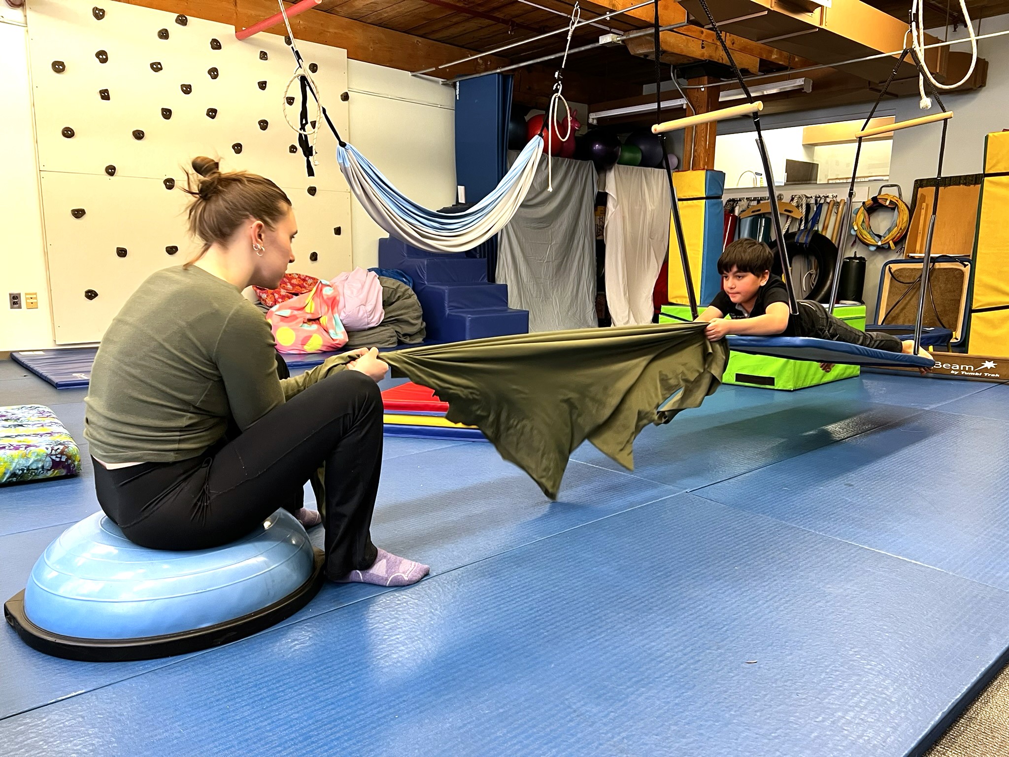 blanket swing therapy